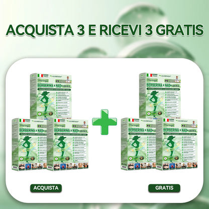 𝐎𝐟𝐟𝐢𝐜𝐢𝐚𝐥 𝐒𝐭𝐨𝐫𝐞 | 🔥 Più di 10 scatole! Sconto del 30%! Il patch GLORENDA® Moringa · Berberina × NAD+ 10-in-1, testato e sicuro, supporta il peso, la glicemia, la digestione e l'energia con 4-6 patch per risultati duraturi!