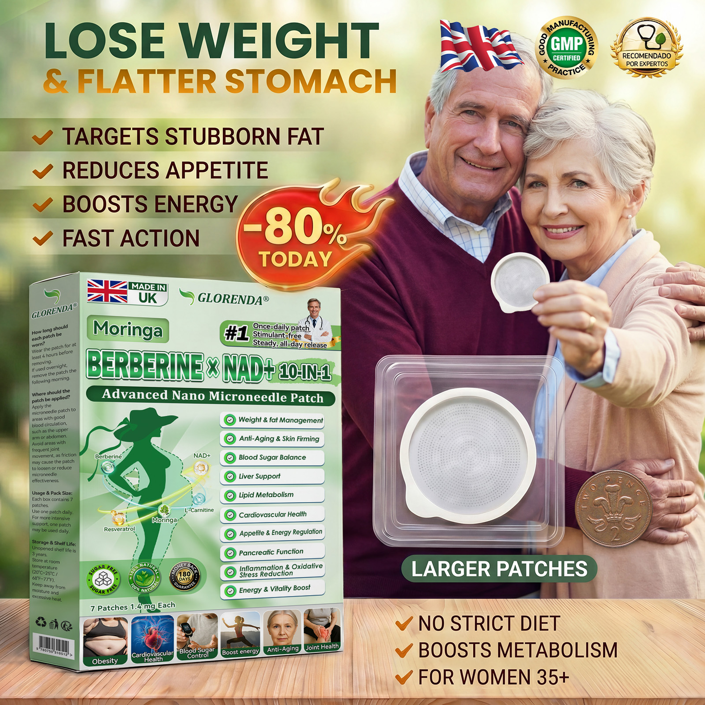【 🥑Last Day Promotion 70% OFF🥑】 𝐆𝐋𝐎𝑹𝑬𝑵𝑫𝗔®𝑴𝒐𝒓𝒊𝒏𝒈𝗮 · 𝗕𝗲𝗿𝗯𝗲𝗿𝙞𝙣𝙚 × 𝙉𝘼𝐃+ 𝟏𝟎-𝐢𝐧-𝟏 𝗔𝗱𝘃𝗮𝗻𝗰𝙚𝙙 𝙉𝙖𝙣𝙤 𝙈𝙞𝙘𝙧𝙤𝙣𝙚𝙚𝐝𝐥𝐞 𝐏𝐚𝐭𝙘𝙝🇬🇧(𝐉𝐮𝐬𝐭 𝐨𝐧𝐜𝐞 𝐚 𝐝𝐚𝐲, 𝐯𝐢𝐬𝐢𝐛𝐥𝐞 𝐜𝐡𝐚𝐧𝐠𝐞𝐬 𝐢𝐧 𝟕 𝐝𝐚𝐲𝐬） ✅ 𝐅𝐨𝐫 𝐨𝐛𝐞𝐬𝐢𝐭𝐲, 🅛🅞🅞🅢🅔 🅢🅚🅘🅝,𝐝𝐢𝐚𝐛𝐞𝐭𝐞𝐬, 𝐬𝐥𝐞𝐞𝐩 𝐚𝐩𝐧𝐞𝐚, 𝐣𝐨𝐢𝐧𝐭 𝐢𝐬𝐬𝐮𝐞𝐬, 𝐚𝐧𝐝 𝐦𝐨𝐫𝐞